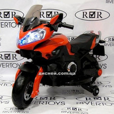 Детский мотоцикл M 3630 EL-3, кожаное сиденье